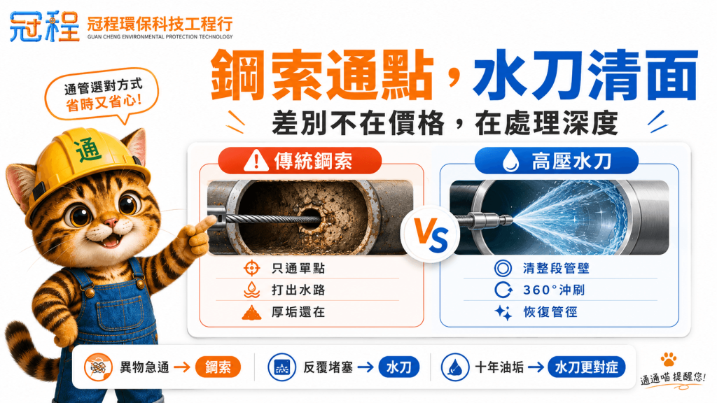 鋼索通點，水刀清面，差別不在價格，在於處理深度