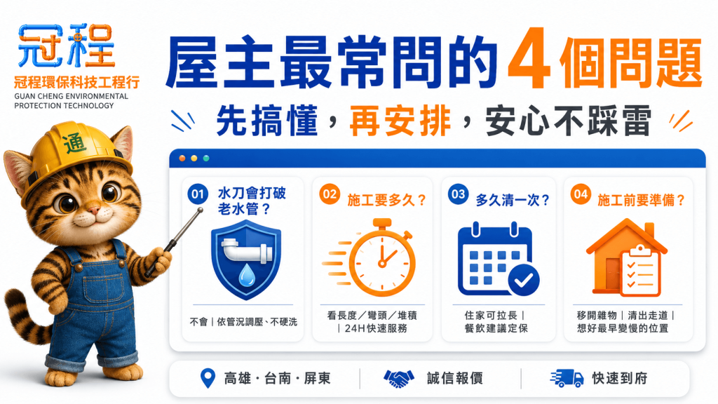 屋主最常問的四個問題，先搞懂再安排，安心不踩雷